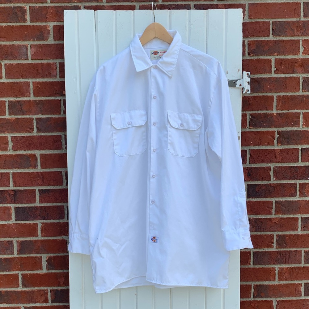 Dickies Classic White Men's Work Shirt